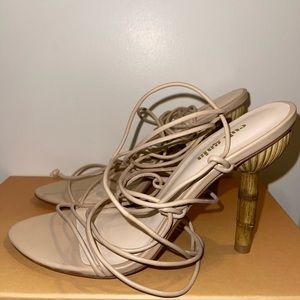 Cult Gaia lace up heels